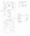 Carburetor Gasket Set - Engine Kit - Carburetor Overhaul Diagram and Parts List for 441677-0112-B1  Briggs and Stratton Engine